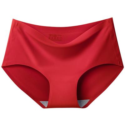 China XuanLing Breathable In Mesh Panties Hollow Out Bow Running Sexy Underwear Lace Bikini Panties for sale