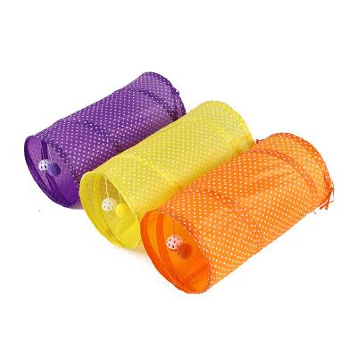 China Foldable Stored Travel Cat Channel Track Pet Supplies Outdoor Pet Play Tunnel Cat Tunnel Toy for sale