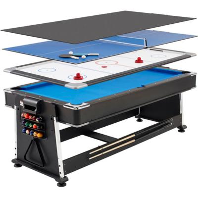 China Indoor Sport Game Table Designs 7ft/8ft/9ft Modern Solid Wood Slate Pool Token Coin Operated Billiard Table For Wholesale Price for sale