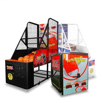 China Hot Selling Leisure and Entertainment Cheap Automatic Adult Arcade Game Machine and Kids Basketball Match Folding for Family Game for sale