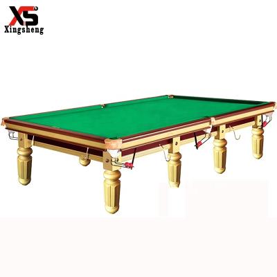 China High Quality Real Leather Pocket Snooker Billiard Ball Table for sale