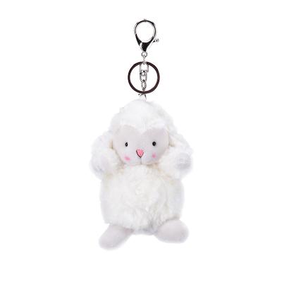 China Promotional Plush Sloth With Pink Key Ring Pendant Keychain Pen Plush Logo Printing Keyring Coin Pouch for sale