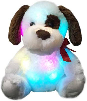 China Colorful Flashing Dancing Led Christmas Light Fog Night Decoration Singing Toy Whistle Key Gifts Bike Front Color Changing Plush Toy H8 for sale