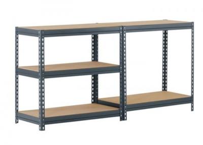 China Multi-Purpose Slotted Angle/Powder Coated Slotted Angle Boltless Rack/ Light Duty Rivet Boltless Shelving for sale