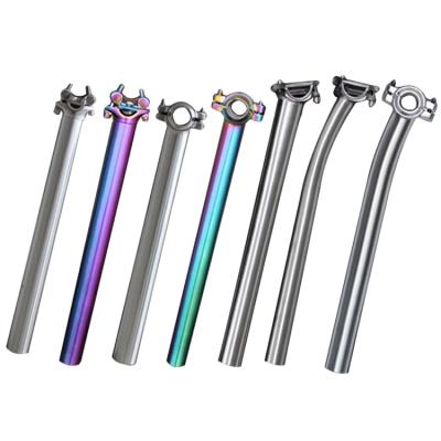 China Titanium BMX Bicycle Seat Post For Mountain Bicycle MTB Seat Post Bicycle Parts for sale