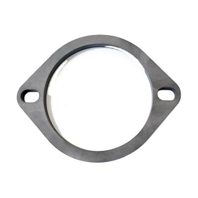 China Titanium motorcycle parts 2inch 3inch 3.5inch gr2 exhaust pipe flange for motorcycle and car for sale