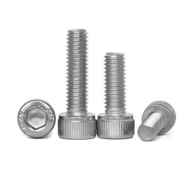 China 304 Stainless Steel Cap Head Bolts M4 Hexagon Socket Head Screw 5-55mm Length for sale