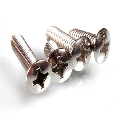 China Zinc Coated DIN SUS304 Stainless Steel Pan Head Screws M5 50mm Screws For Lamps for sale