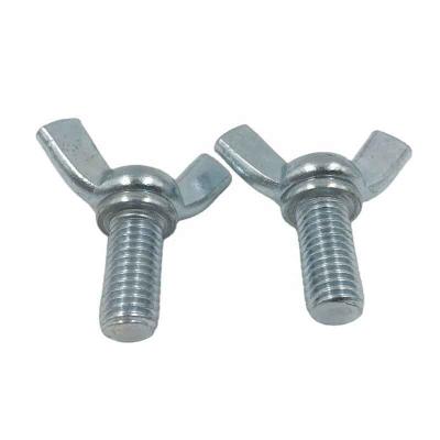 China 304 Stainless Steel Hex Head Bolts Carbon Steel Wing Nut Screw Bolt M3-M10 for sale