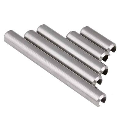 China 304 Stainless Steel Slotted Spring Pins M8 Elastic Cylindrical Pin DIN7982 ODM for sale