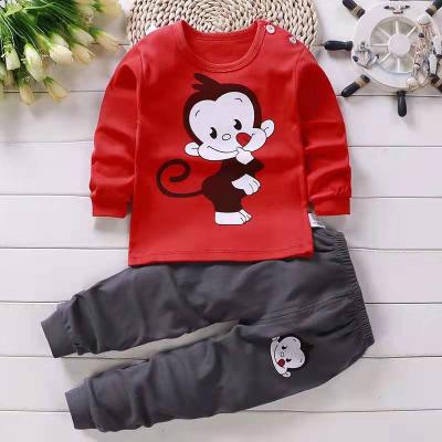 China Factory Price Casual Hot Selling Wholesale Long Sleeves Children's Clothing 2 Pcs Children Clothing Sets for sale