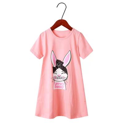 China 2021 hot products baby cotton dresses anti-static tending designs girls dresses best products for import for sale