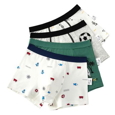 China Breathable Boy Cotton Underwear Boys Panties for sale