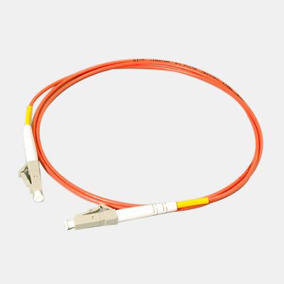 China FTTx Gcabling 0.5M 2FT LC to LC OM1 Fiber Optic Patch Cord Duplex MM 62.5/125 LSZH Fiber Optic Patch Cord Orange Fiber Optic for sale