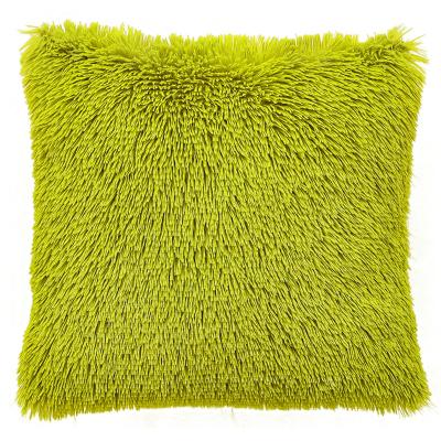 China 2022 Home Decor Sofa Cushion Faux Fur Pillow New Style Fur Tiles For Home for sale