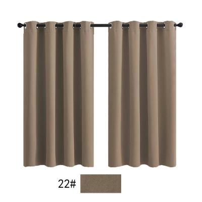 China Blackout Fashion Blackout Grommet Luxury Tarnish Thermal Insulated Window Curtains For Living Room for sale