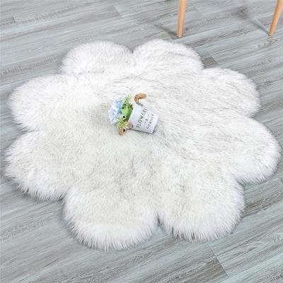 China Washable Rabbit Fur Rug Blanket Soft Rabbit Fur Pressed Design Blanket Carpet Fur Blanket for sale