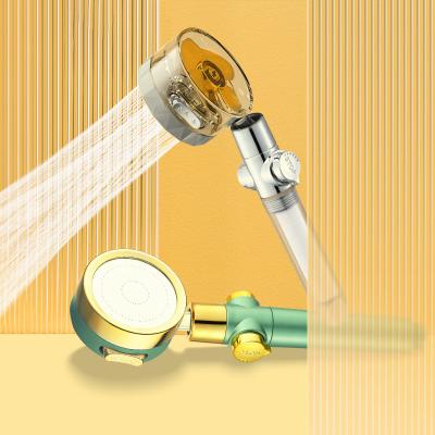 China Modern Turbine Shower Heads High Pressure Water Filter Hand Water Saving Filtered Shower Head for sale