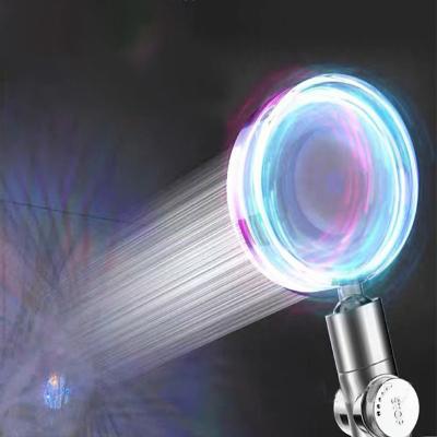 China New Design 7 Color Modern Shower Head High Pressure Filter Led Shower Head for sale