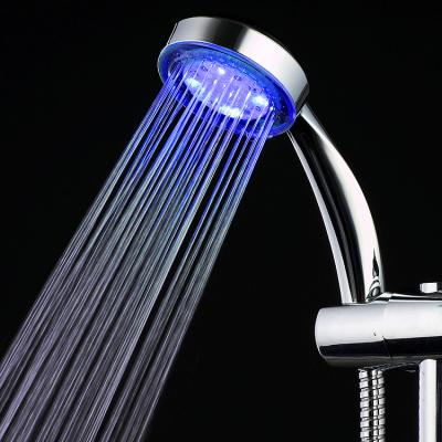 China Faucets 7 Color Led Shower Head Metered Handheld Bathroom Portable Shower Head for sale