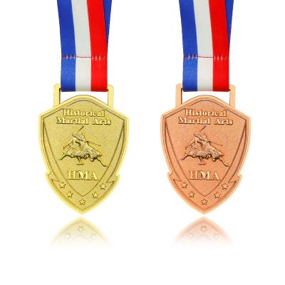 China Global Factory Design Your Own Custom Zinc Alloy Metal Sport Medal for sale