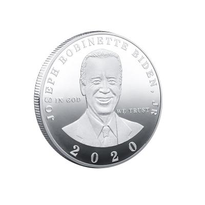 China America Joe Biden President Commemorative Souvenir Coin Challenge Collectible Silver Coins for sale