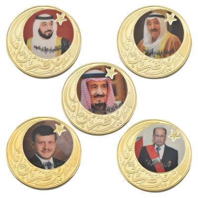 China Custom Dubai UAE Gold America Factory Chef Plated Collectibles Coin for sale