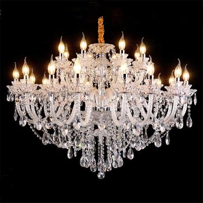 China Selling luxury European modern crystal chandelier atmosphere living room lights simple modern bedroom dining room household chandelier for sale