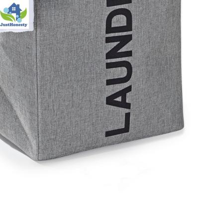 China Foldable Cloth Basket Home Storage Bin Cloth Laundry Storage Basket Waterproof Large Wash Basket for sale