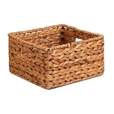 China Unique Eco-Friendly Extra Large Woven Rope Picnic Woven Storage Basket Of Seaweed Straw Paper With Handles for sale