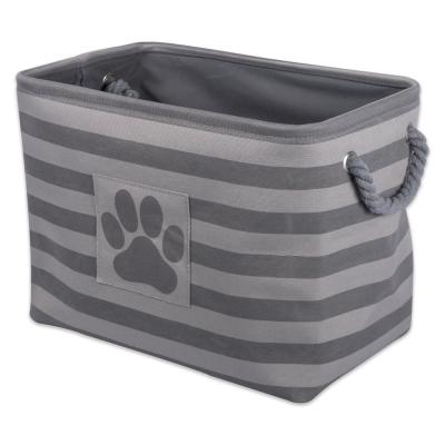 China DII Viable Absolutely Dry Medium Round Pet Toy and Accessory Storage Bin for sale