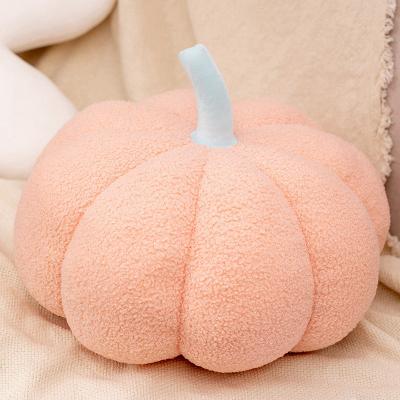 China Soft Cozy Pumpkin Toy Plush Stuffed Pumpkin Throw Plush Pillow Soft Small Things Halloween Decor Sofa Cushion for sale