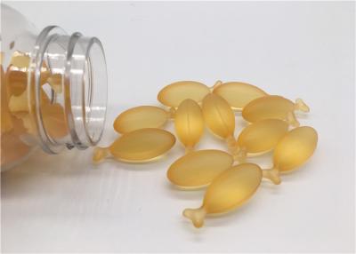 China IVC Lemon Flavor Chewable Softgels / Chewable Dha Supplement Fish Shape for sale