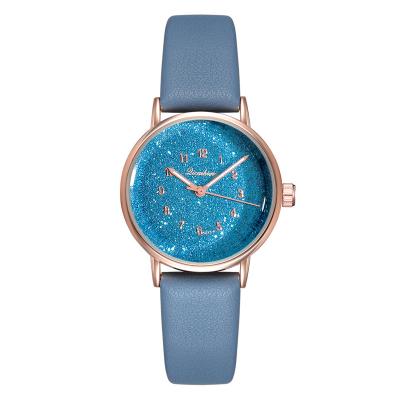 China WJ-8448 Fashion Woman Good Quality Many Colors White Band Women Leather Watch for sale