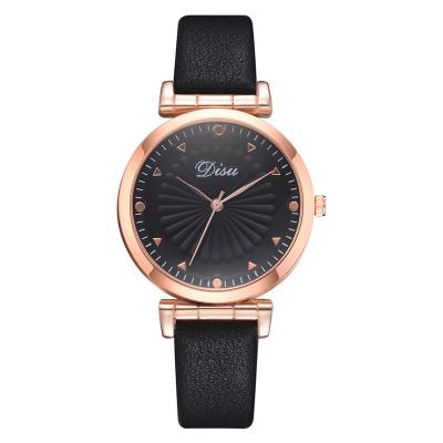 China WJ-8387 Women Fashion Wrist Bracelet Leather Alloy Case Watch for sale