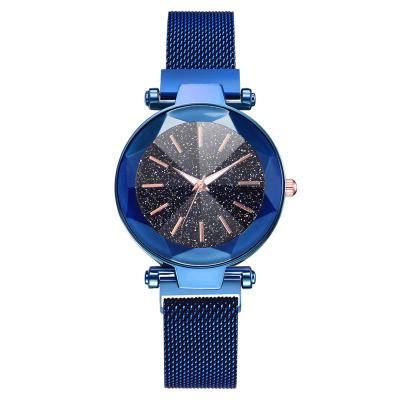 China WJ-8485 Charm Good Quality Alloy Case Ladies Stainless Steel Magnetic Watch Band Watch for sale