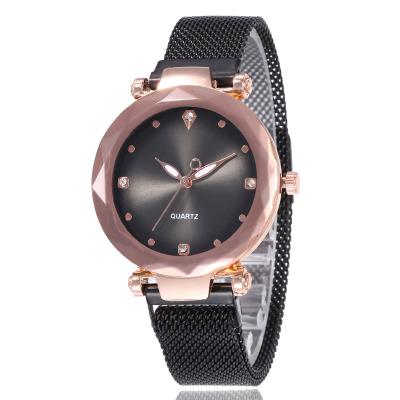 China WJ-8083 Popular 2019 New Design Fashion Girls Wrist Women Magnetic Watch for sale