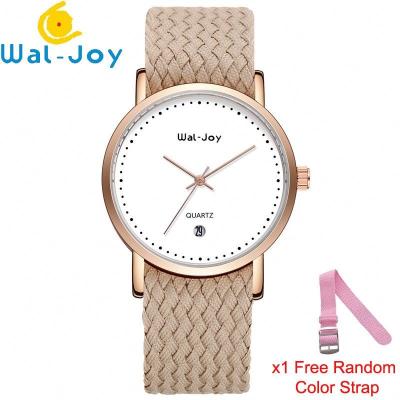 China WJ9007 de nylon Riem van de wal-Vreugde Riem Merk Hete Verkoop kan de Horloges van de Maniervrouw bewegen Te koop