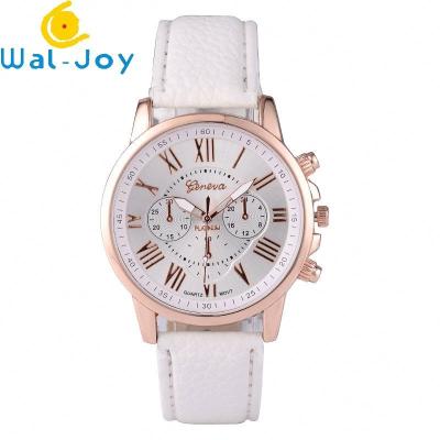 China Wj-3946 van de het Leer Promotievrouw van het Fabrieks Direct Goedkoop Horloge Beste Verkopend Pu de Horlogesmeisje HandWatch voor Student Te koop