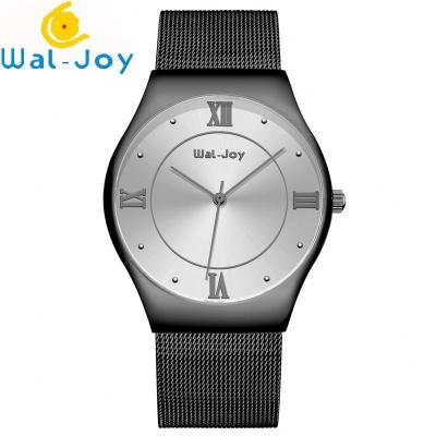 China Wal-Joy Brand Men Fashion Quartz 3ATM Waterproof Mesh Belt Wrist Watch WJ8003 for sale