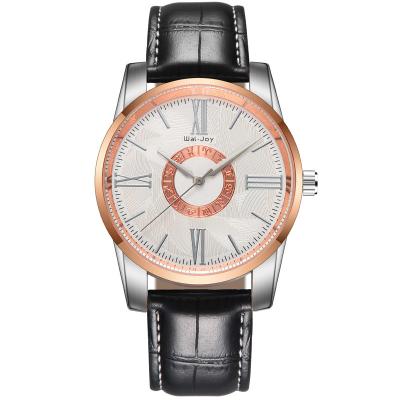 China WJ-8106 Fashionable Simple Men's Watch Waterproof High-quality Quartz watch High-grade Low MOQ OEM watch for sale