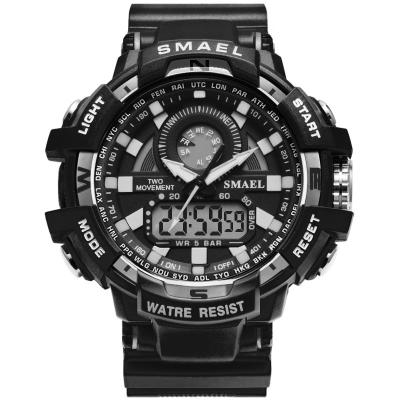 China WJ-7398 Fashion Latest Design SMAEL Men Watches Big Face Brand Digital Wrist Watches Casual Cheap Price Silicone Handwatches for sale