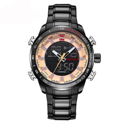 China Het Roestvrije staal Waterdichte Watchwatches van wj-6308 Naviforce-van het het Merkkwarts van de Dagdatum de Mensenhorloges van Handwatches Japan Movt Te koop