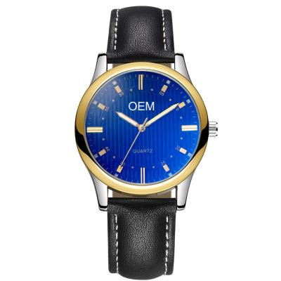 China WJ-8107 New Design Factory Business Men Watches Waterproof Small OEM Handwathces Quartz Leather Wrist Watches for sale