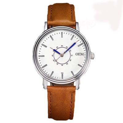 China WJ-8108 Fashionable Simple Men's Watch Waterproof High-quality Quartz watch High-grade Small MOQ OEM watch for sale