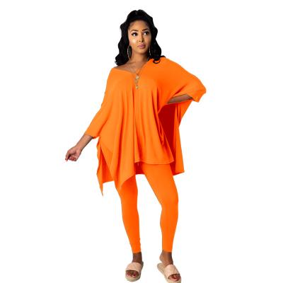 China Wholesale ladies plus size factory direct sales drop plus size cotton sweat suit for sale