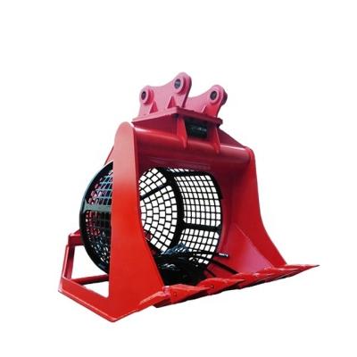 China Farms Reliable, Accurate And Efficient Rotary Screening Screening Bucket With Hardox for sale