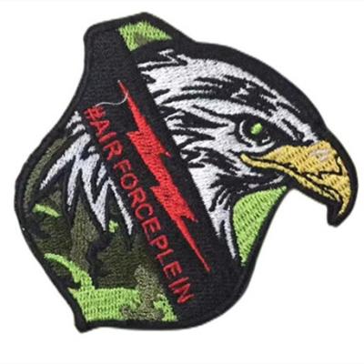 China Cheapest Viable Custom Made Cartoon Logo 3D Embroidered Patch Machine Embroidered Wholesales Embroidery Patches For Apparel for sale