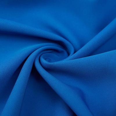 China Summer Fashion Women's Spring Durable Woven Polyester Stretch Fabric Spring Elastic Single Side Fabric For Women's Clothing for sale