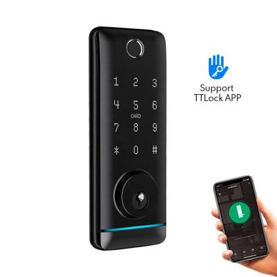 China Bluetooth+WiFi+Fingerprint+Password+Card+Mechanical Locks Yibolock New Arrival Waterproof Smart Key Box For Storage App Fingerprint Code Combination Key Key Support for sale